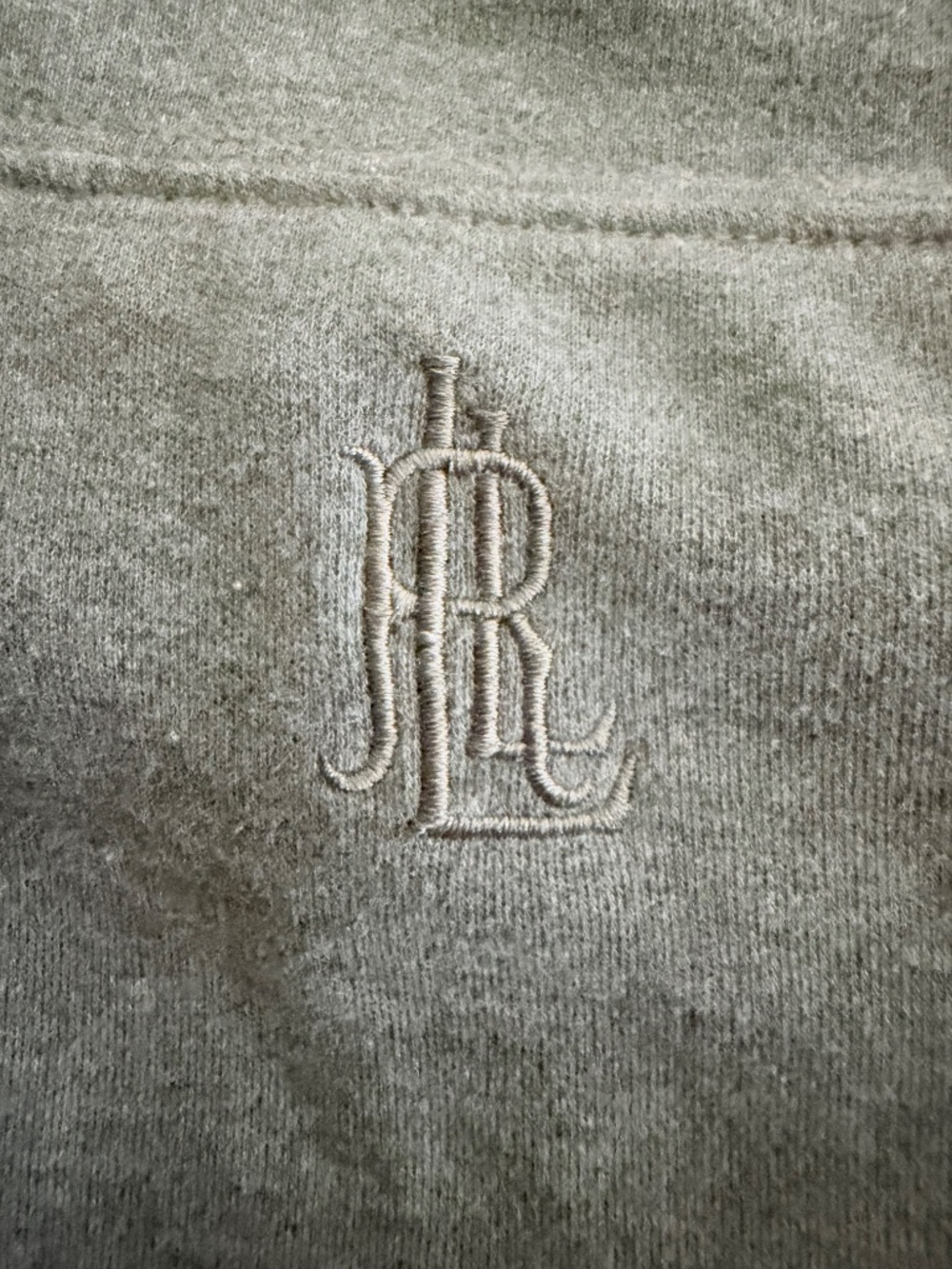 Lauren Ralph Lauren Gray Lounge Pants Sweatpants Drawstring Wide Leg L - Picture 4 of 5